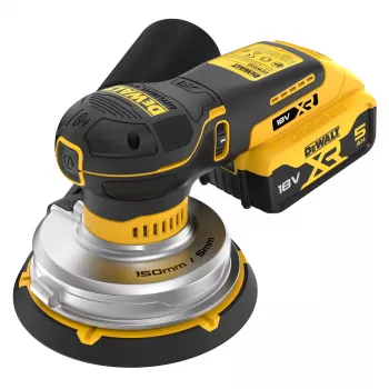 DeWalt DCW230P2-QW 150 mm Akku-Exzenterschleifer
