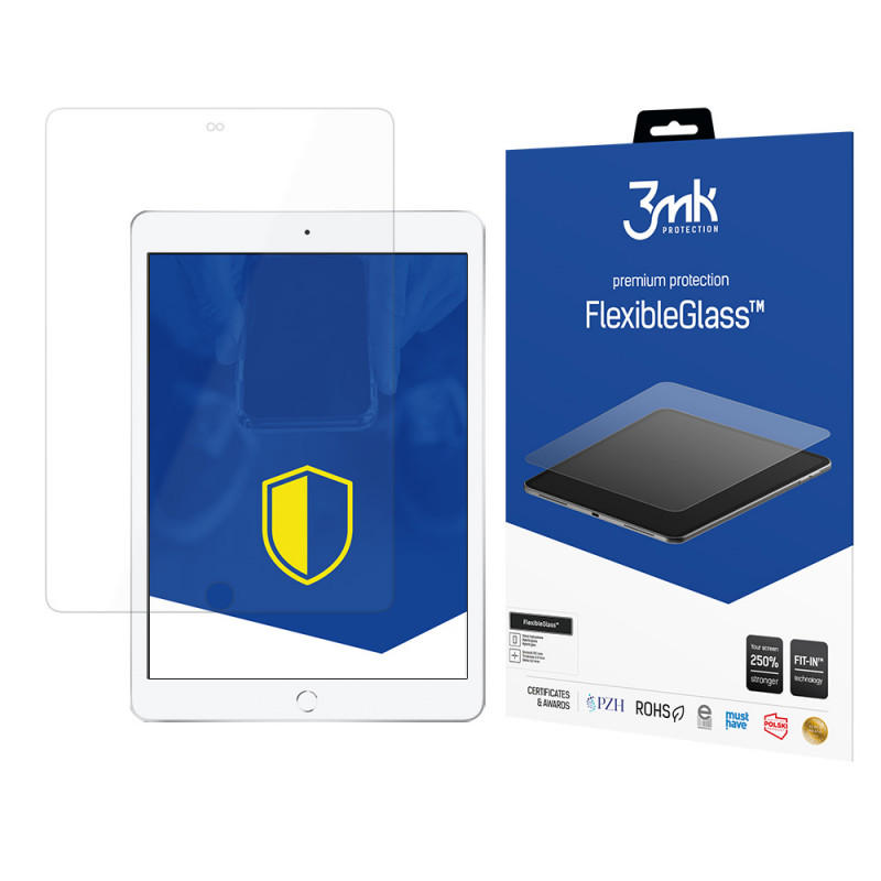 3MK FlexibleGlass 3MK832 Hybrid-Displayschutzfolie für Apple iPad 10.2 2019/2020/2021 (7., 8., 9. Gen.) / iPad Air 10.5 2019 (3. Gen.)