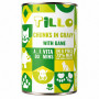 TILLO Chunks in gravy Game Nassfutter für Hunde, 1250 g