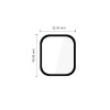 Tech-Protect Glass Flex+ Huawei Watch Fit 5 Pro Hybridglas, Schwarz (2 Stk.)