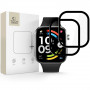 Tech-Protect Glass Flex+ Xiaomi Redmi Watch 6 Hybridglas, Schwarz (2 Stk.)