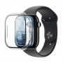 AmazingThing Radix FullGuard Displayschutzglas mit Hülle für Apple Watch Series 11 46 mm, transparent