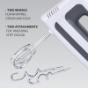 MAESTRO MR-502 Handmixer, 500 W, Weiß/Schwarz