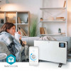 Nedis SmartLife HTCO50WTW Elektroheizung, 2000 W, Weiß