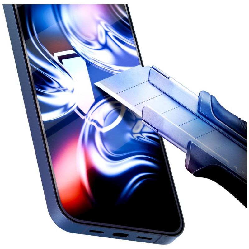 3MK HardGlass Max Apple iPhone 17 Pro / 18 Pro Displayschutzglas aus gehärtetem Glas, Schwarz
