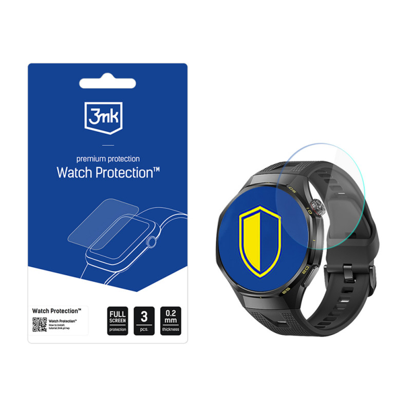 3MK Watch Protection FlexibleGlass Displayschutz für Huawei Watch GT 7 46 mm