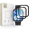 Tech-Protect Glass Flex+ THP4226 Hybridglas für Huawei Watch Fit 3 / 4 (2 Stk.), Schwarz