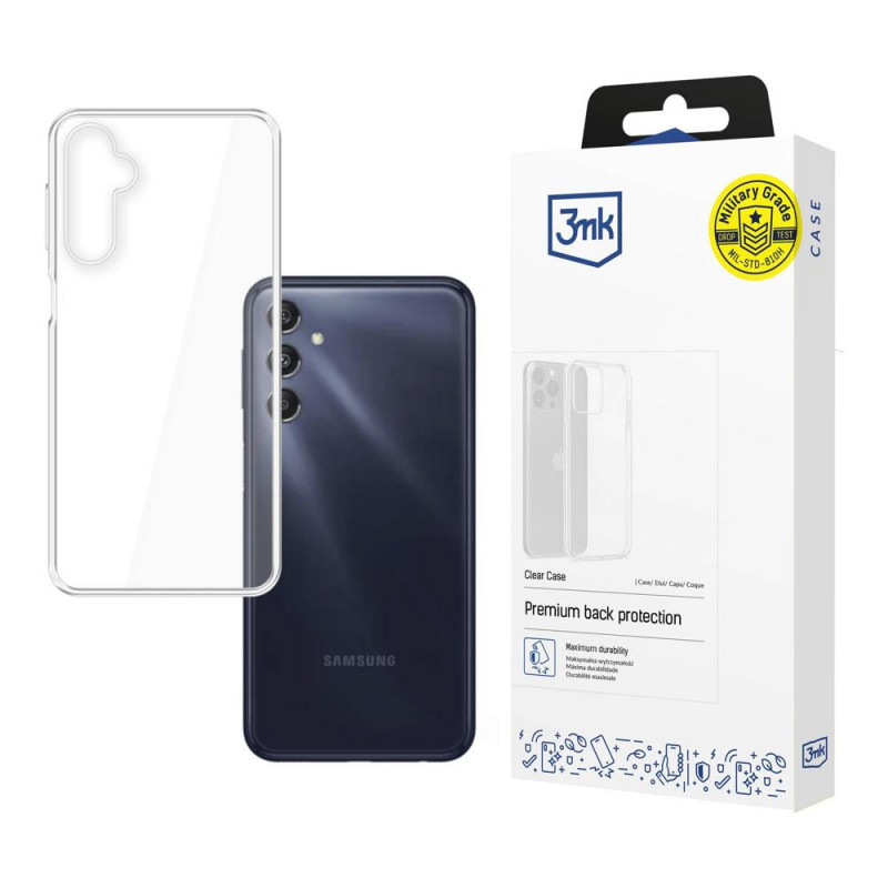 3MK Clear Case für Samsung Galaxy M34 5G, Transparent
