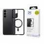3MK Satin Armor MagCase 156089-0 MagSafe Smartphone-Hülle für Samsung Galaxy S24+, transparent
