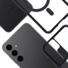 3MK Satin Armor MagCase 156089-0 MagSafe Smartphone-Hülle für Samsung Galaxy S24+, transparent