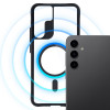 3MK Satin Armor MagCase 156089-0 MagSafe Smartphone-Hülle für Samsung Galaxy S24+, transparent