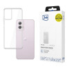 3MK Armor Case Smartphone-Hülle für Motorola Moto G 5G 2024, transparent
