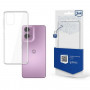 3MK Clear Case Smartphone-Hülle für Motorola Moto G24, transparent