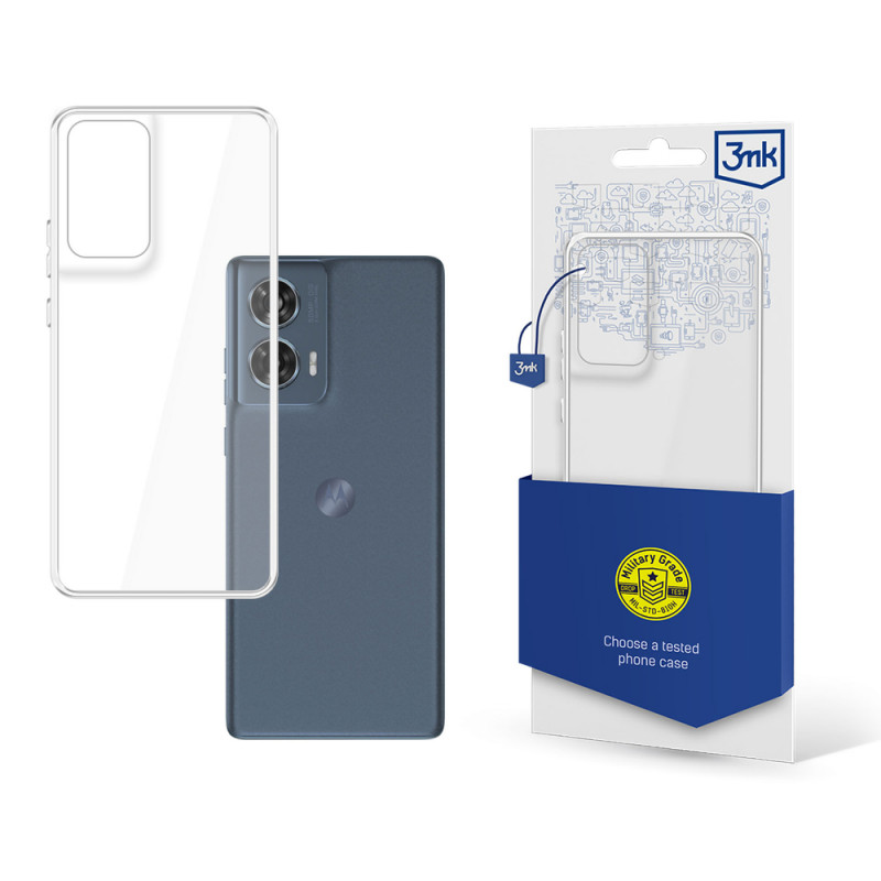 3MK Clear Case für Motorola Moto Edge 50 Fusion, transparent