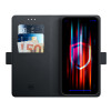 3MK Wallet Case für Samsung Galaxy S24+, schwarz