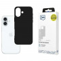 3MK Matt Case für Apple iPhone 16 Plus, schwarz
