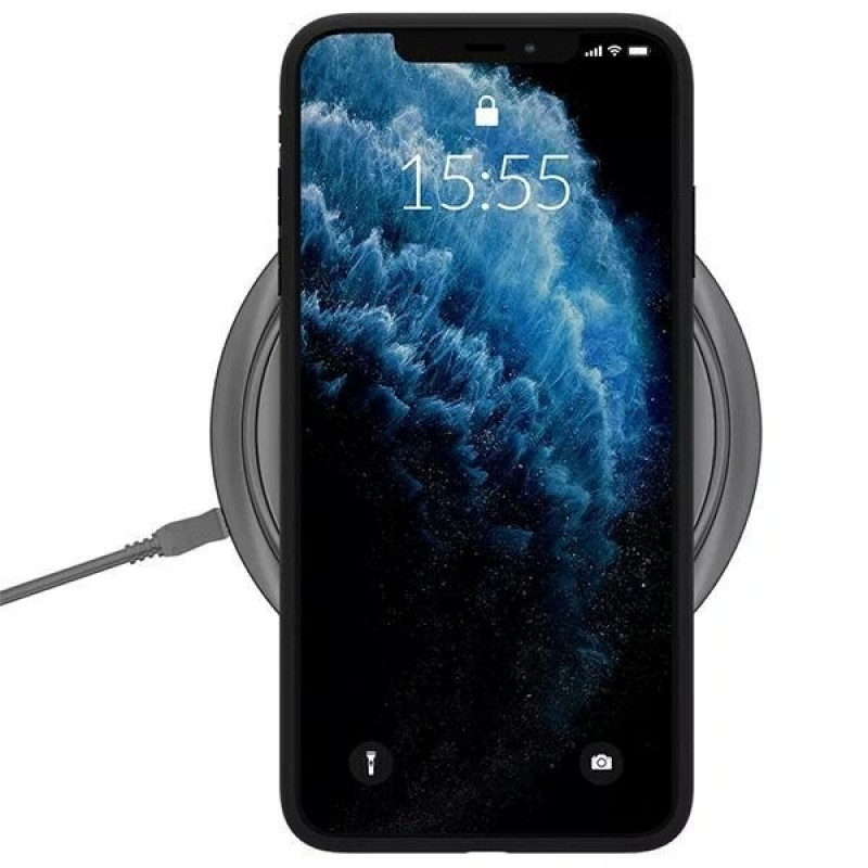 3MK Matt Case für Apple iPhone 16 Plus, schwarz
