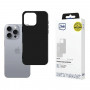 3MK Matt Case für Apple iPhone 16 Pro, schwarz