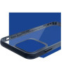 3mk Satin Armor Case+ für Apple iPhone 16 Pro Max, transparent mit schwarzem Rahmen