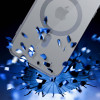 3mk Satin Armor MagCase mit MagSafe für Apple iPhone 16 Pro, transparent mit schwarzem Rahmen