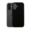 3mk Silicone Case für Apple iPhone 16 Plus, Schwarz