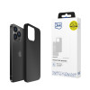 3mk Silicone Case für Apple iPhone 16 Pro, Schwarz
