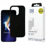 3mk Silicone Case für Apple iPhone 16 Pro Max, Schwarz