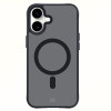 3mk Smoke MagCase mit MagSafe für Apple iPhone 16 (W-3SmoMaCa-AiP16-0), halbtransparent
