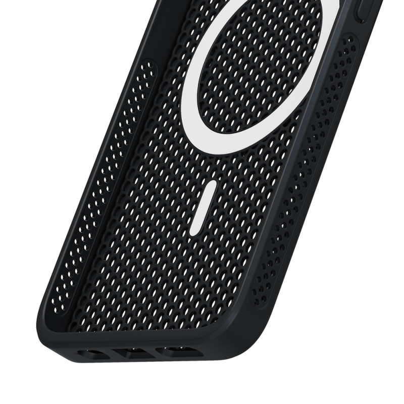 3mk COOLing MagCase für Apple iPhone 16, Schwarz