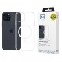 3mk Clear MagCase für Apple iPhone 15, Transparent