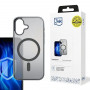 3MK Frosty MagCase Hülle für Apple iPhone 16, schwarz