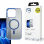 3MK Frosty MagCase Hülle für Apple iPhone 15 Pro Max, blau