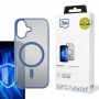 3MK Frosty MagCase Hülle für Apple iPhone 16, blau