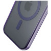 3MK Frosty MagCase MagSafe Smartphone-Hülle für Apple iPhone 13 Pro, lila