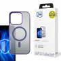 3MK Frosty MagCase MagSafe Smartphone-Hülle für Apple iPhone 16 Pro Max, lila