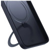 3MK Smoke Case Mag&Stand Hülle für Apple iPhone 16 Pro Max, Polycarbonat, schwarz