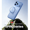 TORRAS Ostand Q3 Spin Hülle für Apple iPhone 18 Pro Max / 17 Pro Max, MagSafe, Blau