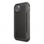 X-Doria Raptic Fort MagSafe Hülle für Apple iPhone 14 Plus / 15 Plus, Schwarz