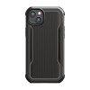 X-Doria Raptic Fort MagSafe Hülle für Apple iPhone 14 Plus / 15 Plus, Schwarz