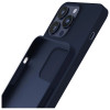 3MK Silicone Case für Apple iPhone 16 Pro Max, navy blue