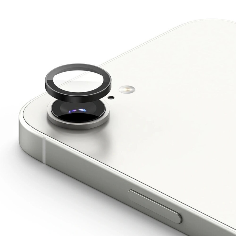 Ringke Kamerarahmen-Schutz für Apple iPhone 17e / 16e, Schwarz (2 Stk.)