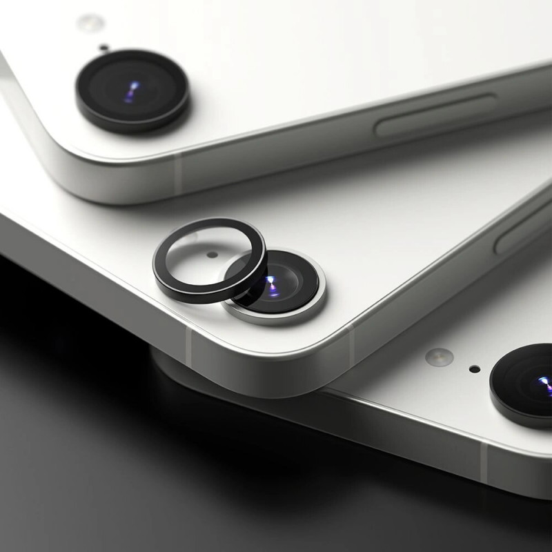 Ringke Kamerarahmen-Schutz für Apple iPhone 17e / 16e, Schwarz (2 Stk.)