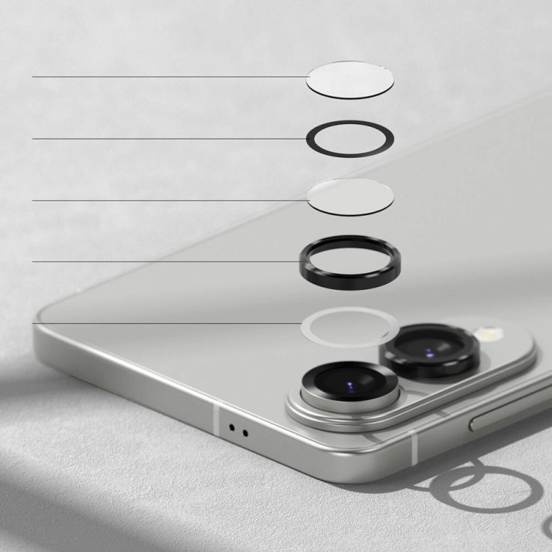 Ringke Kamerarahmen-Schutz für Samsung Galaxy S25 Edge, Schwarz