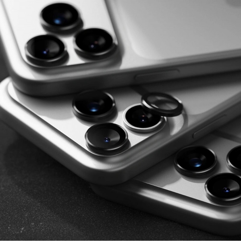Ringke Kamerarahmen-Schutz für Apple iPhone 17 Pro / 17 Pro Max, Schwarz (2 Stk.)