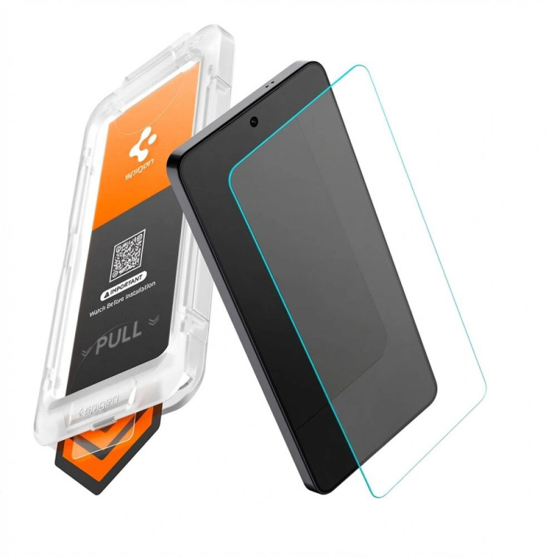 Spigen Glas.tR EZ Fit Pro AC HD AGL11074 Displayschutzfolie für Samsung Galaxy S26 Ultra, transparent