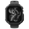 Spigen Rugged Armor ACS11886 Hülle für Apple Watch 12 46 mm, Mattschwarz