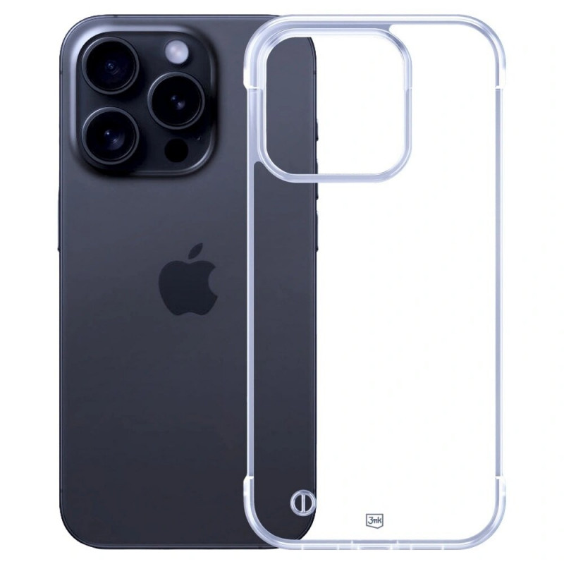 3mk Just20g Clear Case Apple iPhone 14 Pro Max Smartphone-Hülle, transparent