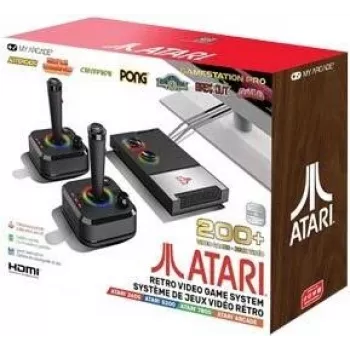 dreamGear My Arcade ATARI Gamestation Pro Spielkonsole mit 200 Retro-Spielen