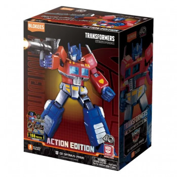 Blokees Transformers Action Edition G1 Optimus Prime Figur