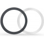 Tech-Protect MagMat MagSafe universeller Magnetring, schwarz & silber (2 Stk.)